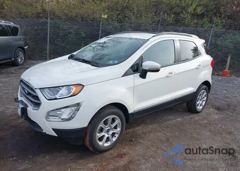 2021 Ford Ecosport Se из США, поврежденный, VIN MAJ6S3GL6MC403383